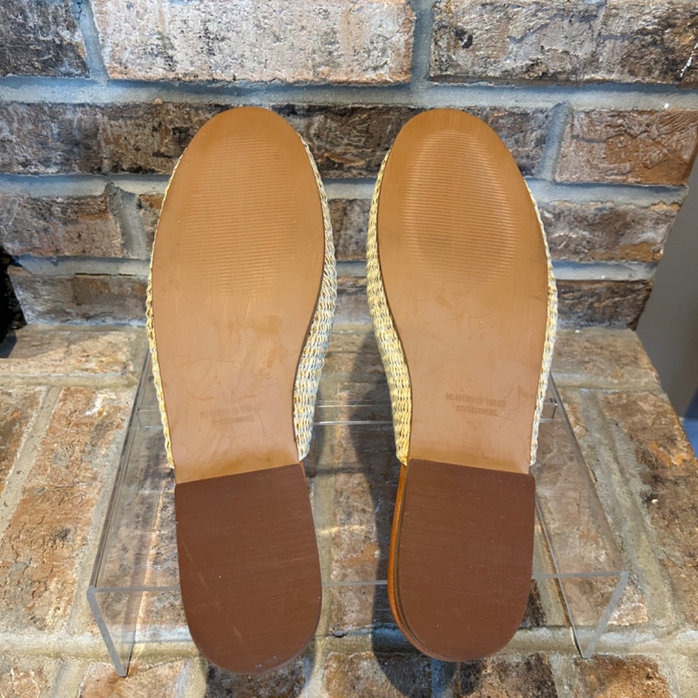 Farm Rio Tropical Beaded Raffia Mule - Size US 11 - Picture 4 of 9